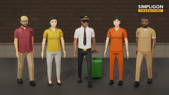 Low poly character