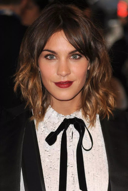 shoulder length ombre hairstyles
