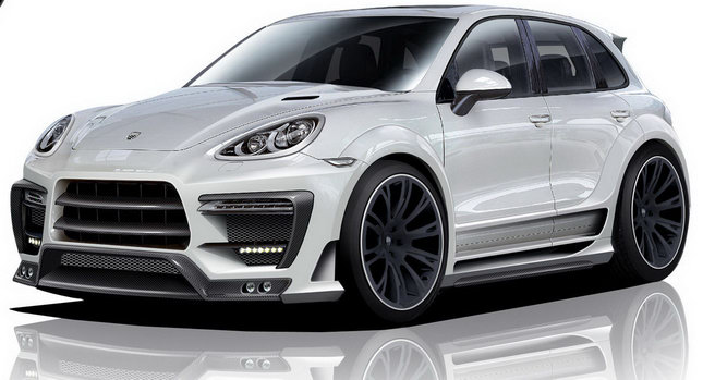 New 2011 Porsche Cayenne CLR 550 GT by Lumma Design