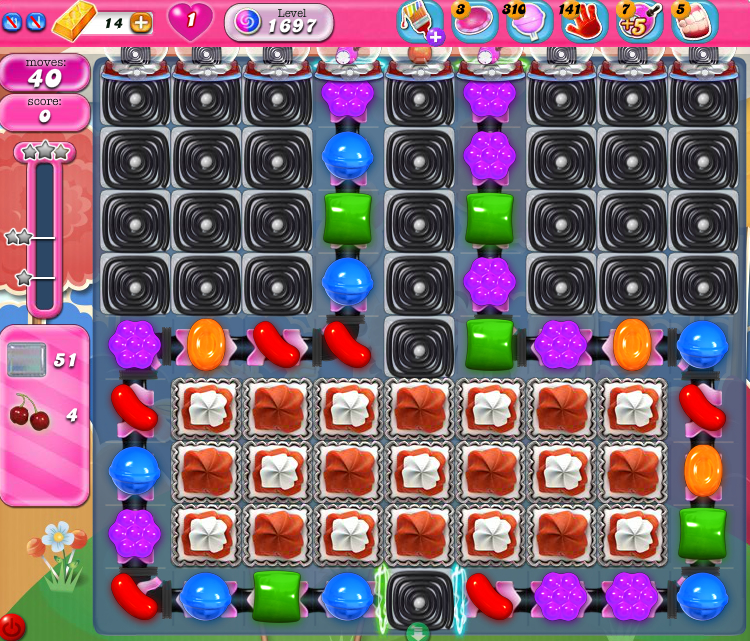 Candy Crush Saga 1697