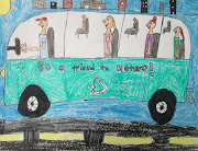 . for the annual Valley Metro Bus Contest. Quite an honor for the young . (img )