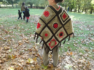 Poncho ganchillo o crochet