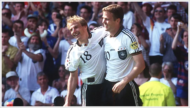 Klinsmann Bierhoff Euro 1996