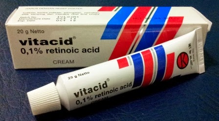 Harga Vitacid Cream Penghilang Jerawat 0,1%,0,05% dan 0,025% Terbaru 2017