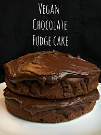 Vegan Chocolate Fudge Cake