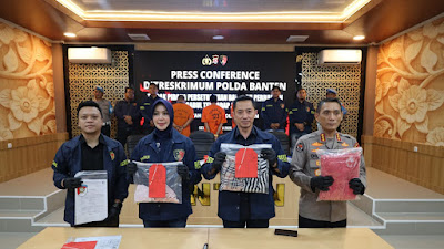 Akhirnya Polda Banten Tetapkan 4 Tersangka Dalam Kasus Pelecehan Anak Dibawah Umur di Desa Kandawati Kecamatan Gunung Kaler