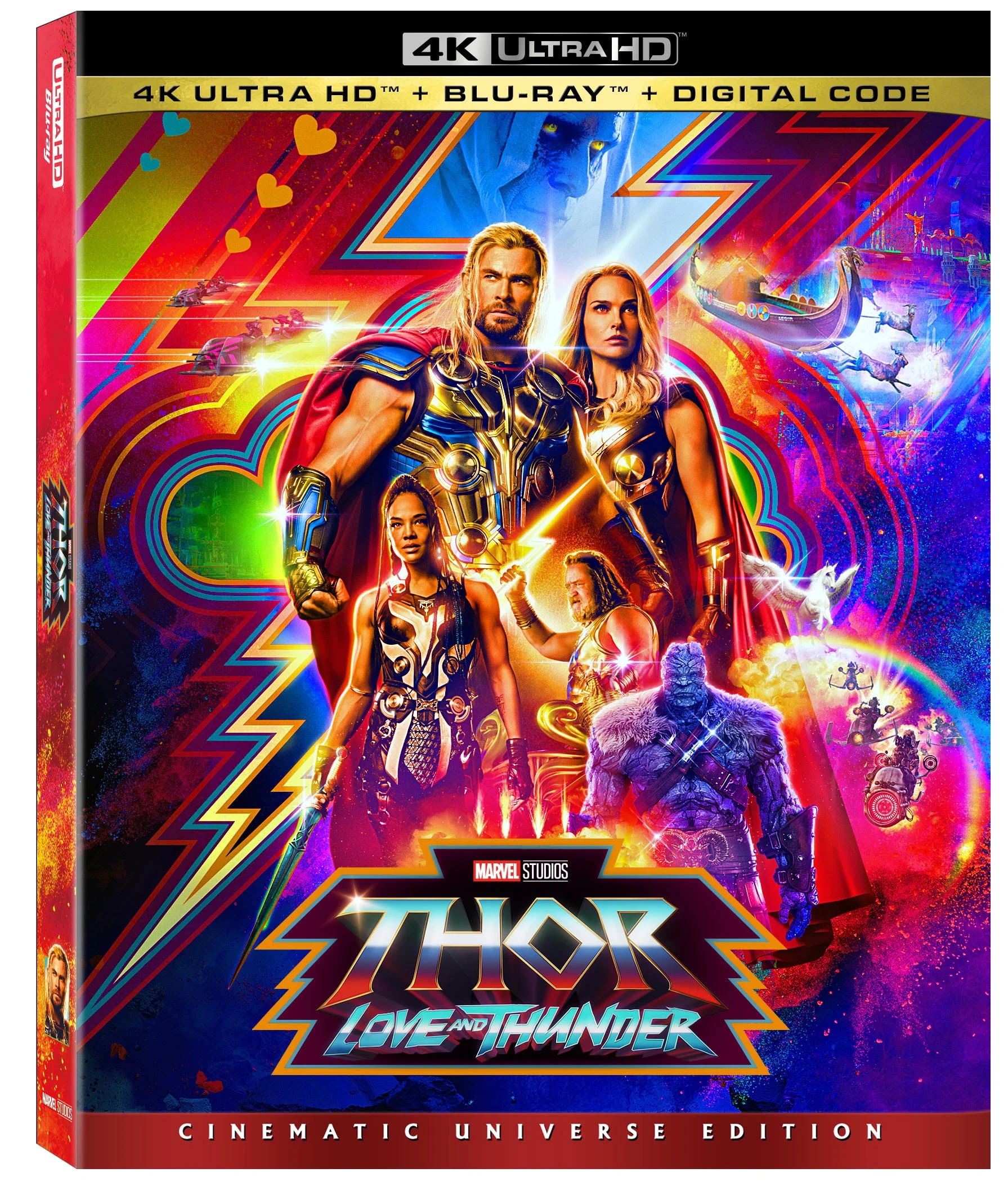 Universo Marvel 616: Confira os extras e a data de lançamento do Blu-Ray de  Thor: Amor e Trovão