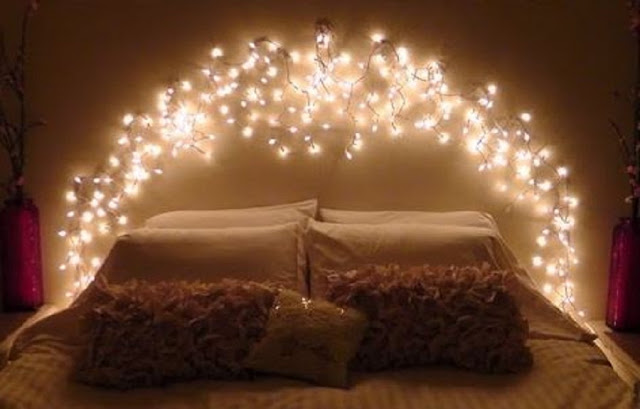 Fairy Lights In Bedroom