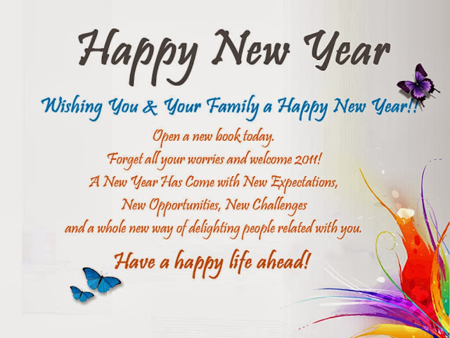 Free Happy New Year 2014 Wishes Cards