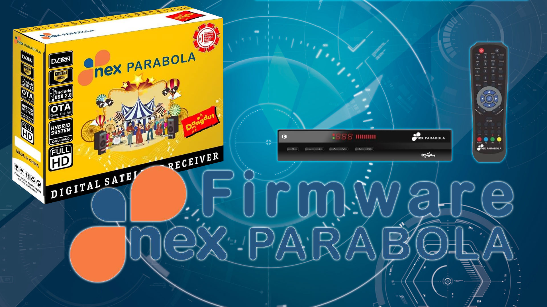 Download Firmware Receiver Nex Parabola Kuning SW Terbaru Dangdut