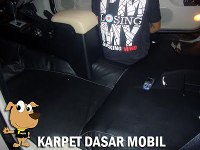 pasang Karpet dasar mobil