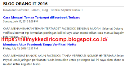 Cara Membuat AutoBlog AGC Blogspot