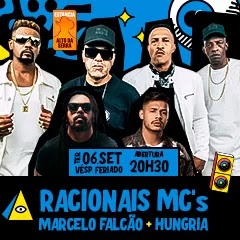 06/09/2022 Shows de Racionais, Marcelo Falcão e Hungria em São Bernardo [Estância Alto da Serra]