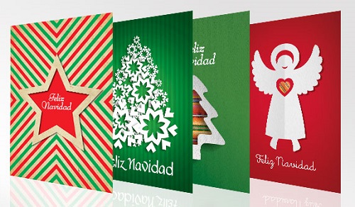 Las tarjetas de Navidad