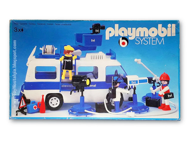 Playmobil 3530 - Unidad móvil de exteriores - 1980 (Playmobil 3530 ANTEX - TV studio)