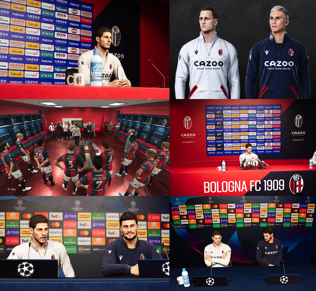 PES 2021 Bologna FC 1909 22-23 MLMyTeam