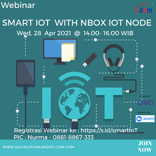 Webinar Smart Internet of Things dengan NBox IoT Node - 28 April 2021