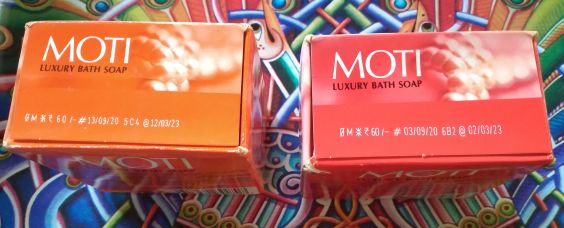Moti Sandal and Gulab 150 gram soap price
