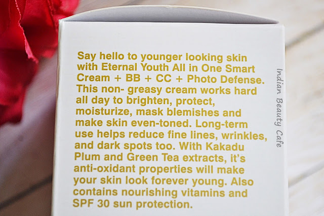 Coccoon Eternal Youth All in One Smart Cream BB CC Photo Defense Claims