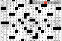 Strict Crossword Answer