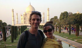 Sticky at the Taj Mahal