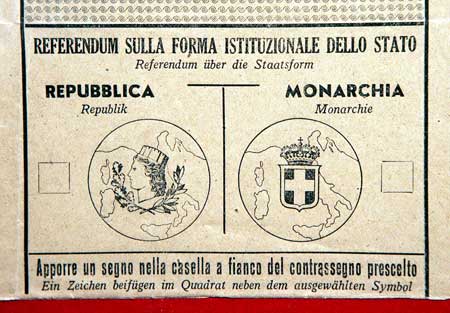 referendum 2011. Referendum 2011 come nel 1946: