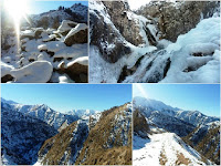Зимний поход в ущелье Оджук, Варзоб, горы Таджикистана