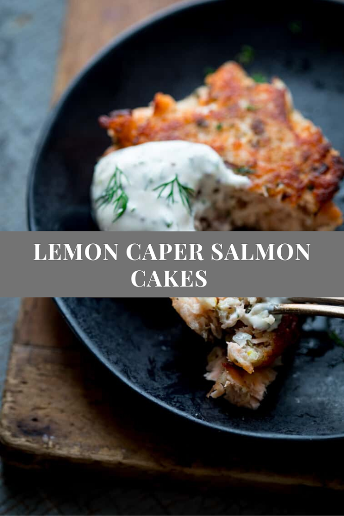 Lemon Caper Salmon Cakes Recipes