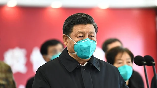 Chinese President Xi Jinping visit Wuhan Provence since the Coronavirus outbreak. PHOTO | Xihua Media