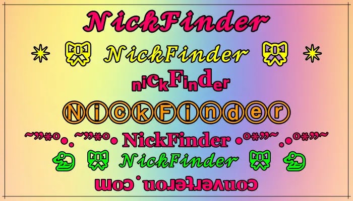 NickFinder