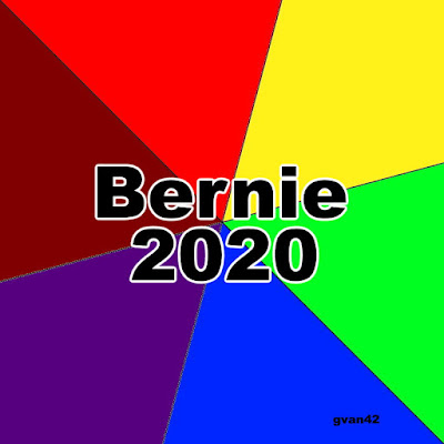 Classic Bernie Rainbow MEME Like and Share, Copy and Paste