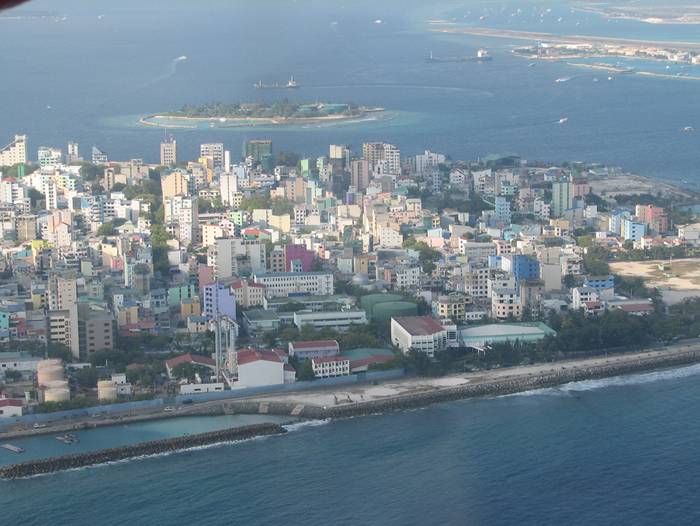 Male, is the capital and most populous city in the Republic of Maldives. It is located at the southern edge of North Malé Atoll (Kaafu Atoll). It is also one of the Administrative divisions of the Maldives. Traditionally it was the King's Island, from where the ancient Maldive Royal dynasties ruled and where the palace was located. The city was also called Mahal.