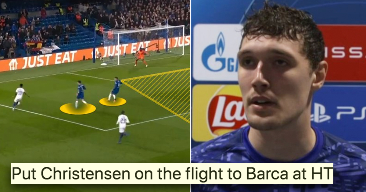 Chelsea fans blame Christensen for 1- loss to Madrid, want him out immediately to Barcelona