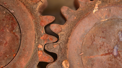 Corrosion is the phenomenon of metals losing their metallic properties