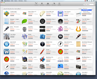 Mac App Store Text Editors