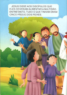 Jesus e a multiplicação de pães e peixes