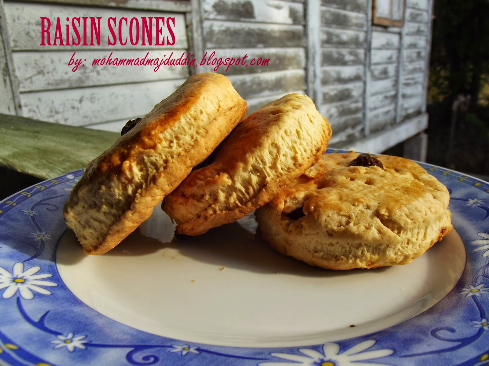 SALAM DUNIA: Resepi Raisin Scones SALAM DUNIA: Resepi Raisin Scones