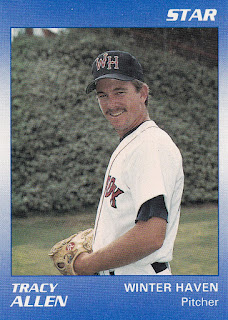 Tracy Allen 1990 Winter Haven Red Sox card