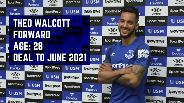 Theo Walcott Resmi Pindah ke Everton 