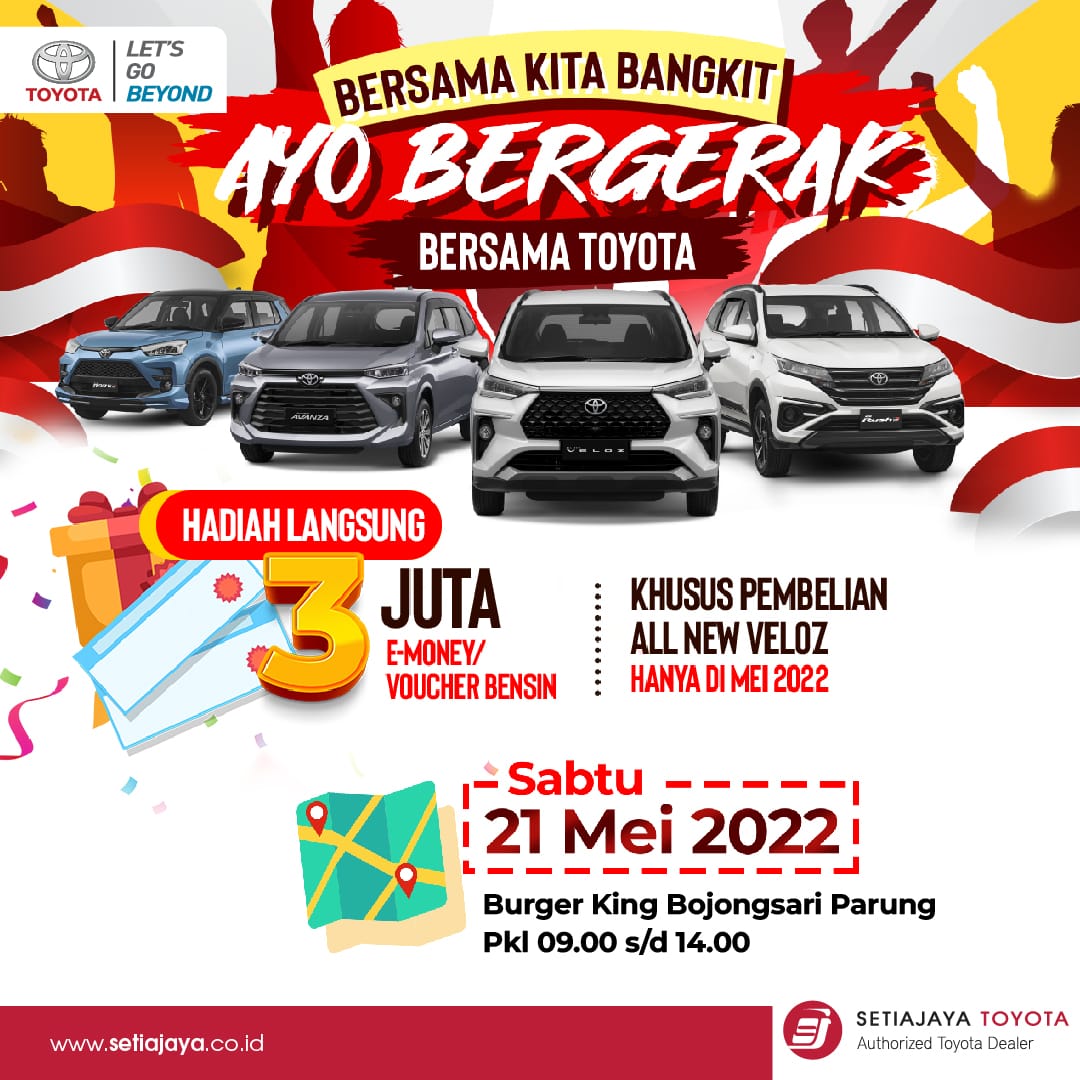 Promo Toyota Pondok Cabe Tangerang Selatan