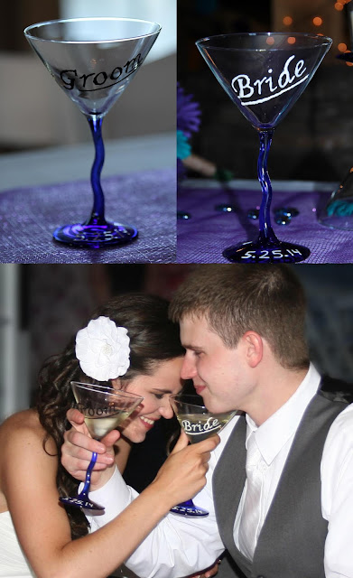 wedding toast, toasting glasses, DIY toasting glasses, bride glass, groom glass, bridal party toasting glass, personalized toasting glass