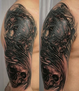 Devil Skull Tattoo