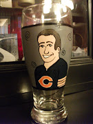 Hand Painted Personalized Pilsner Glass