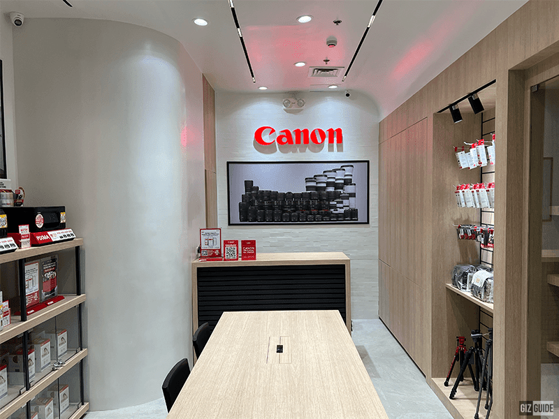 Inside the Canon Image Square concept store