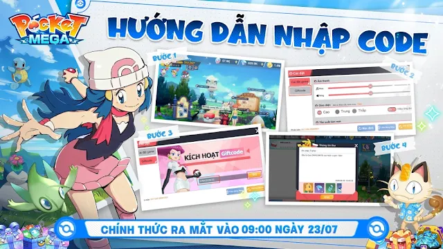 Pocket Mega Mobile – Tổng Hợp Giftcode Mới Nhất Trong Tháng Và Hướng Dẫn Cách Nhập Chi Tiết