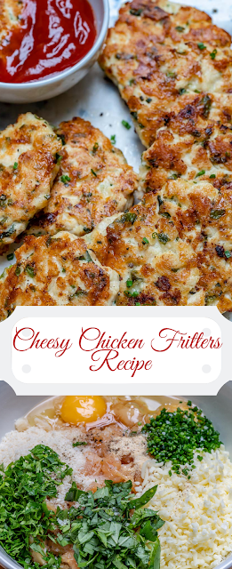 Cheesy Chicken Fritters Recipe – Easy Keto Recipe