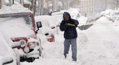 NORESTE DE EE.UU EN ALERTA POR TORMENTA DE NIEVE, 27 DE NOVIEMBRE 2012