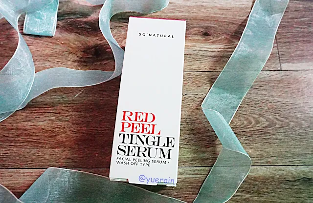 So natural Red Peel Tingle Serum