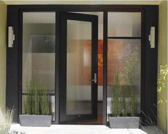  40 model desain pintu  utama  rumah  minimalis  contoh  gambar