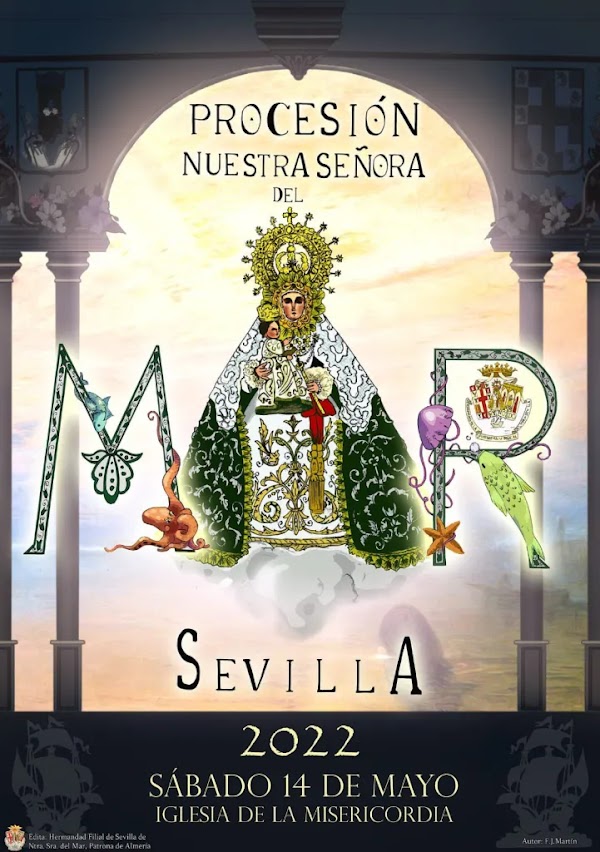 Recorrido y Horario de la Procesión de la Virgen del Mar hoy en Sevilla